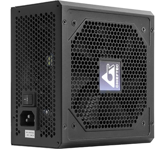 Блок питания Chieftec PSU ECO 500W ATX 2.3 PSU with 12 cm Fan, active PFC, Efficiency 85 GPE-500S
