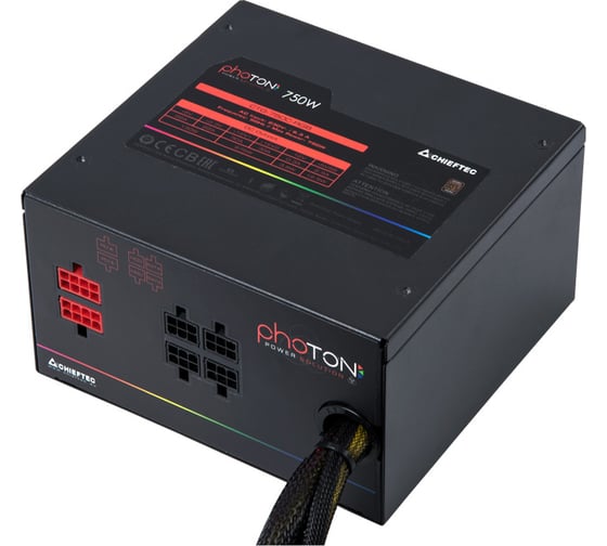 Блок питания Chieftec PSU Photon Gold BOX GDP-750C-RGB