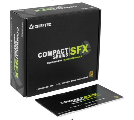 Блок питания Chieftec Compact SFX 80PLUS GOLD 650W Box CSN-650C