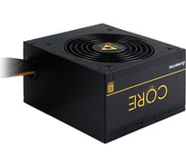 Блок питания Chieftec CORE 500W, ATX 12V 2.3 PSU, W/12cm Fan, 80 plus Gold, Box BBS-500S