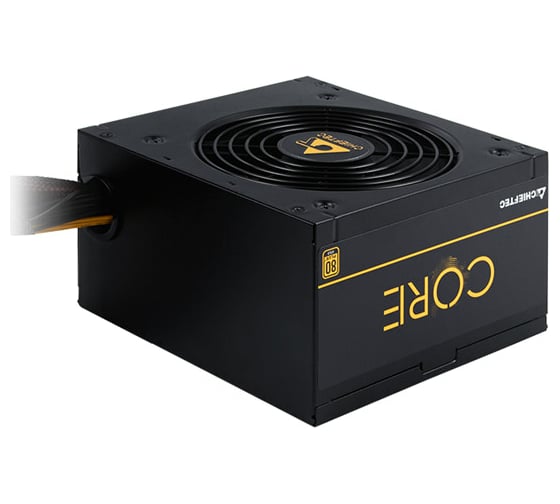 Блок питания Chieftec CORE 500W, ATX 12V 2.3 PSU, W/12cm Fan, 80 plus Gold, Box BBS-500S 1