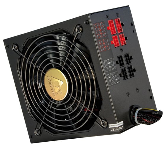 Блок питания Chieftec 650W PSU A135 ATX-12V V.2.3/EPS-12V, 14cm Fan, CabManag, 80+ bronze APS-650CB