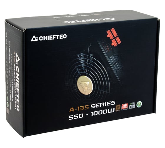 Блок питания Chieftec 650W PSU A135 ATX-12V V.2.3/EPS-12V, 14cm Fan, CabManag, 80+ bronze APS-650CB