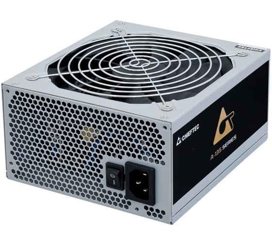 Блок питания Chieftec 550W PSU A135 ATX-12V V.2.3, PS-2 type, 14cm Fan, PFC, 80 Plus bron APS-550SB