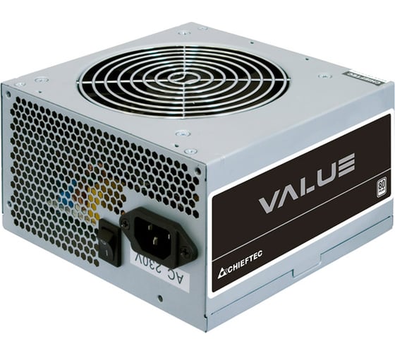 Блок питания Chieftec 500W ATX 12V 2.3 PSU,w/12cm Fan,active PFC. OEM APB-500B8