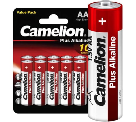 Батарейка LR03 Plus Alkaline BL-10, 1.5В, блистер 10 шт. Camelion 14853