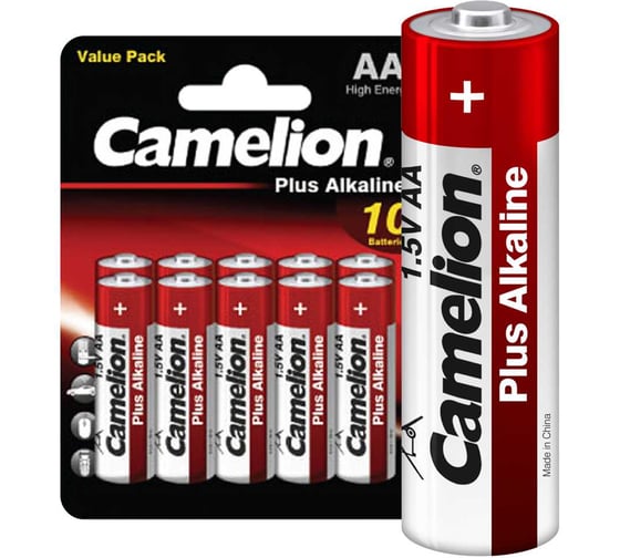 Батарейка 1.5В Camelion LR03 Plus Alkaline, BL-10 14853 1