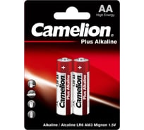 Батарейка 1.5В Camelion, LR 6 Plus Alkaline BL-2, 1652 15083658