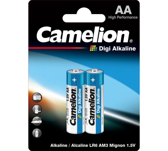 Батарейка 1.5В Camelion LR 6 DIGI BL-2 9249
