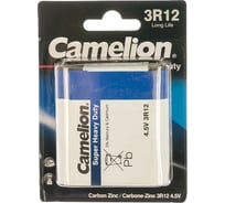 Батарейка 4.5В Camelion, 3R12 Blue BL-1, 3219
