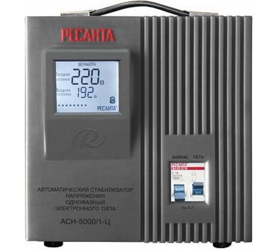 Стабилизатор напряжения Ресанта АСН 8000/1-Ц 63/6/7