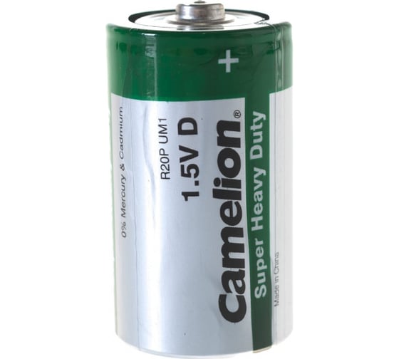 Батарейка Camelion R20 SR-2, 1.5В (2 шт) 1662