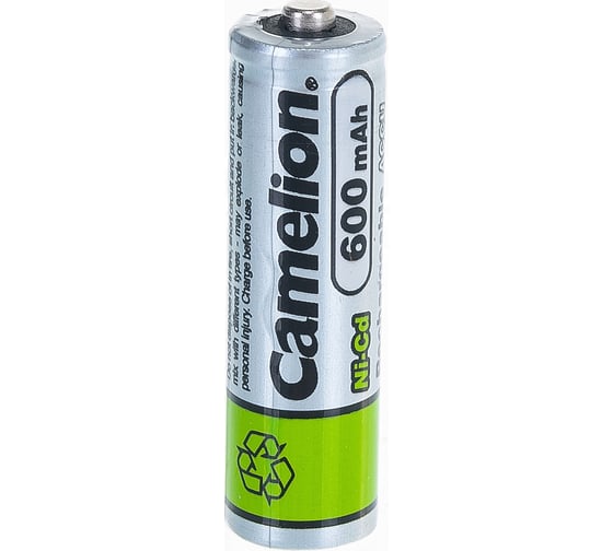 Аккумулятор Camelion 1.2В, AA-600mAh Ni-Cd BL-2, 1657