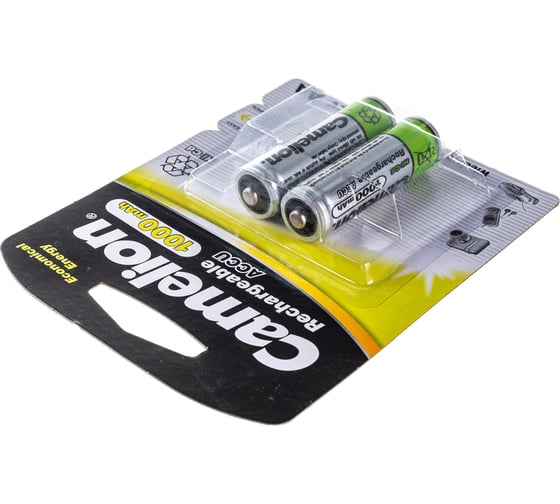 Аккумулятор 1.2В Camelion, AA-1000mAh Ni-Cd BL-2, 6181