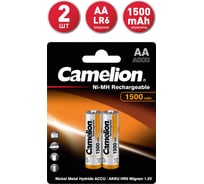 Аккумулятор 1.2В Camelion AA-1500mAh Ni-Mh BL-2, 3510