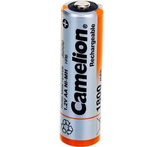 Аккумулятор Camelion 1.2В AA-1800mAh Ni-Mh BL-2, 3001