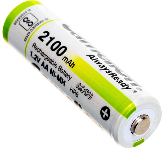 Аккумулятор 1.2В Camelion AA- 2100mAh Ni-Mh Always Ready BL-2, 7966