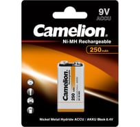 Аккумулятор Camelion 9V-250mAh Ni-Mh BL-1, 5014 15084075