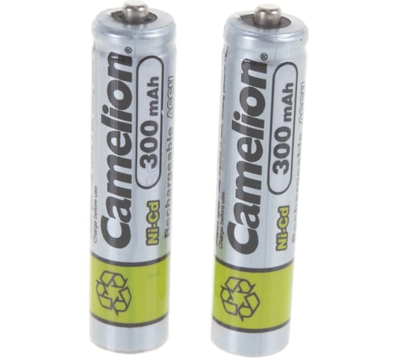 Аккумулятор Camelion 1.2В AAA-300mAh Ni-Cd BL-2, 3144