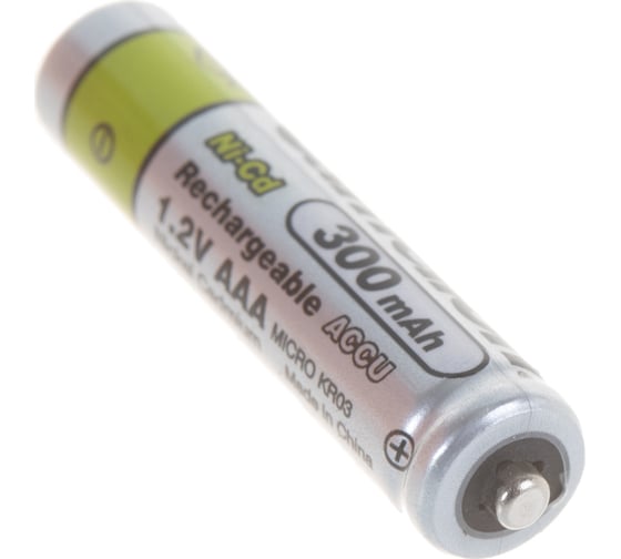 Аккумулятор Camelion 1.2В AAA-300mAh Ni-Cd BL-2, 3144 15084077