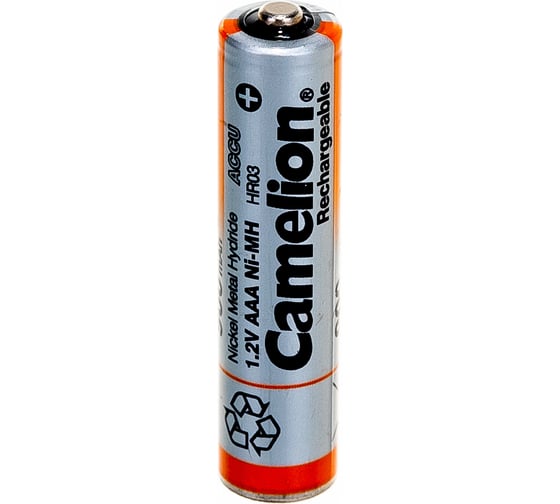 Аккумулятор Camelion 1.2В AAA-900mAh Ni-Mh BL-2, 5223