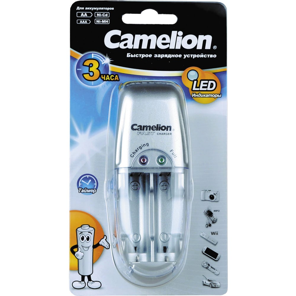 Зарядное устройство Camelion BC-0615 650мА, 3553 - выгодная цена ...
