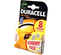 Батарейка Duracell LR03 MN2400 Basic BL-8, 10165