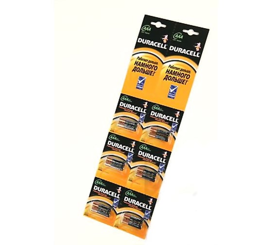 Батарейка Duracell LR03 MN2400 BL-12, 2шт. х 6, 10560 1