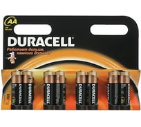 Батарейка Duracell LR6, MN1500 Basic BL-8, 10164