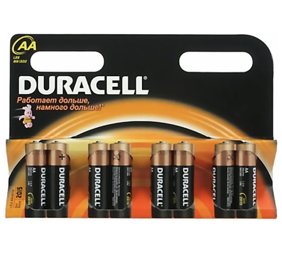 Батарейка Duracell LR6, MN1500 Basic BL-8, 10164
