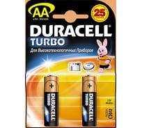 Батарейка Duracell LR6 MN1500 Turbo BL-2, 6009