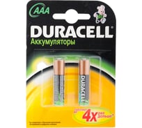 Аккумулятор Duracell AAA/HR3 Ni-Mh 1000mAh BL-2, 7656