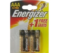 Батарейка 1,5V Energizer LR 03 Base BL-3+1, 10271