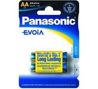 Батарейка Panasonic LR 06 Evoia/2BP, 10361