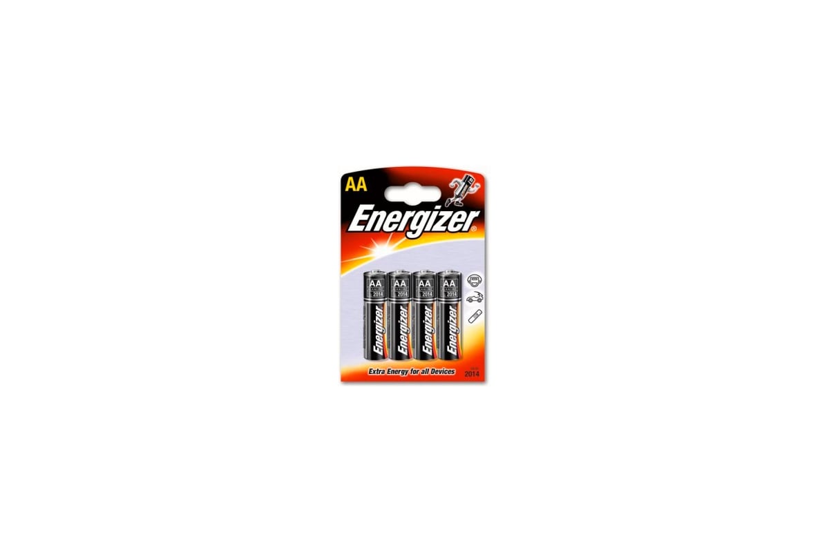 Батарейка 1,5V Energizer LR 6 Base BL-4, 7916 - выгодная цена, отзывы ...