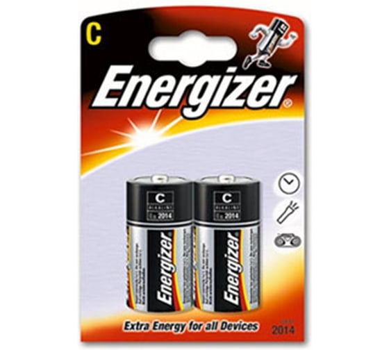 Батарейка 1,5V Energizer LR14 Base BL-2, 7917