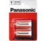Батарейка Panasonic R14 Zinc Carbon BL-2, 2336 1