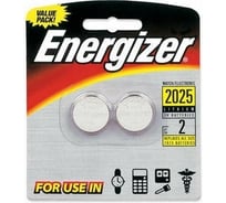 Батарейка 3В ENERGIZER CR 2025 LITHIUM FSB2 BL2, 10239