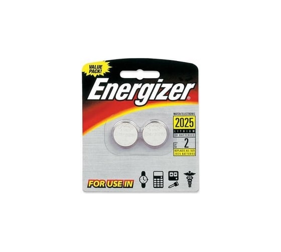 Батарейка 3В ENERGIZER CR 2025 LITHIUM FSB2 BL2, 10239 1
