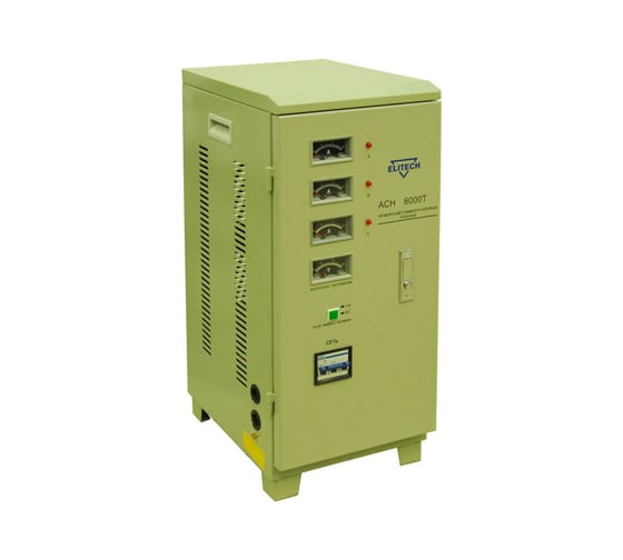 Стабилизатор напряжения Elitech АСН 6000 Т 1