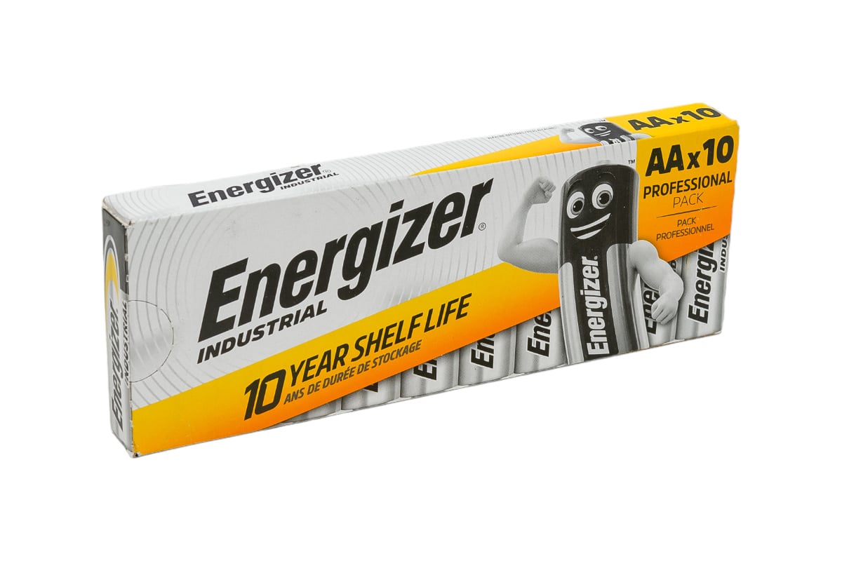 20 Batterie Energizer AA Industrial 1.5V – Per Dispositivi A Basso Consumo