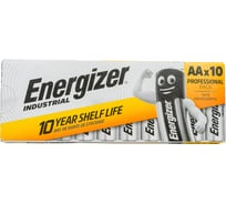 Батарейка Energizer Industrial AA/LR6 (EN91, AM3) 10шт. Alkaline 7638900361056