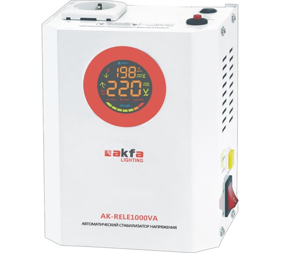 Стабилизатор напряжения Akfa Lighting ak-rele 1 кВт HSN010022BEL