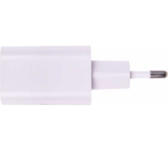 Быстрое зарядное устройство SONNEN сетевое 220В, USB QC 3.0 + Type-C PD 20 Вт, 3 А, белое, 455505