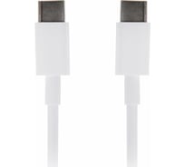 Кабель SONNEN USB Type-C-Type-C с поддержкой быстрой зарядки белый, 1м, медный 513613