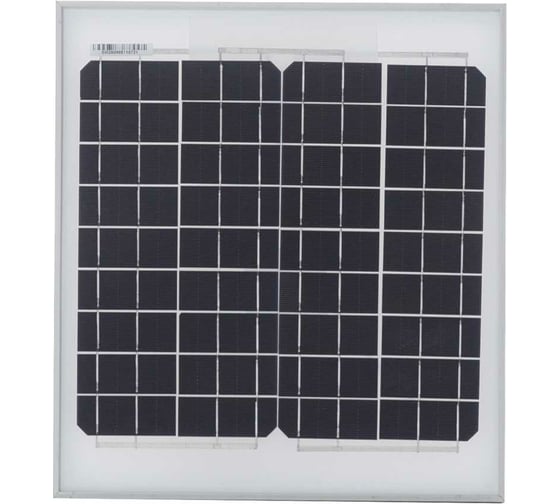 Фотоэлектрический солнечный модуль Delta Solar (ФСМ) 15Ватт 12В Моно Delta SM 15-12 M
