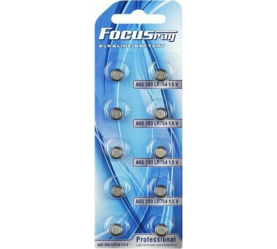 Батарейка Focusray AG5 10шт 627314 1