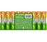Аккумуляторная батарея GP аа пальчиковые hr6 2700 mah/мач ni-mh 18 шт. в упак 270AAHCRGY-B18 23948517 2