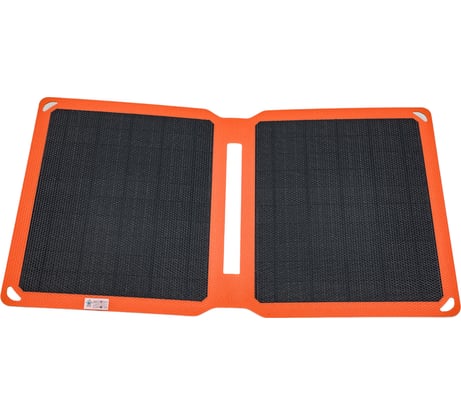 Солнечная влагозащищенная батарея TopOn 10w usb 5v 2a, ip67, складная на 2 секции TOP-SOLAR-10