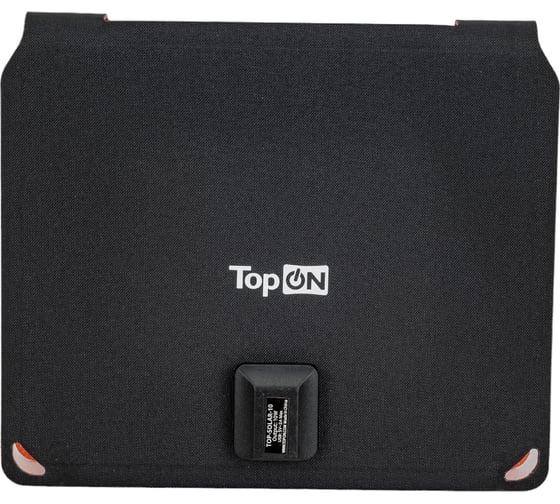 Солнечная влагозащищенная батарея TopOn 10w usb 5v 2a, ip67, складная на 2 секции TOP-SOLAR-10